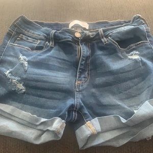 Jean shorts